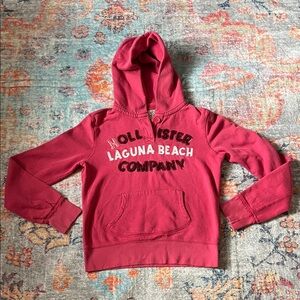 Y2K Hollister Pink Hoodie